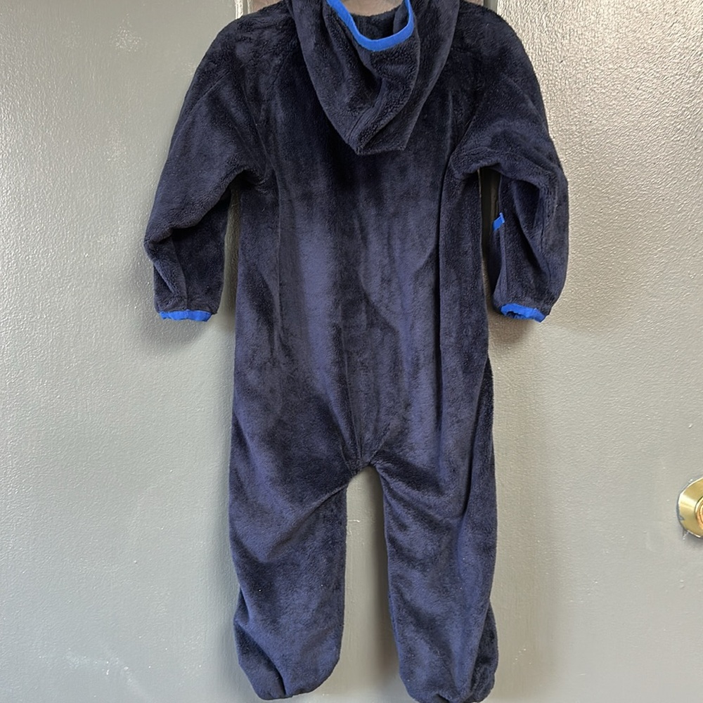 The North Face Blue Winter Baby Bunting Fleece, 6-12 mos - Picture 5 of 5